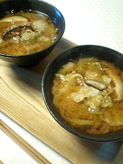 キャベツの味噌汁 by nekotano