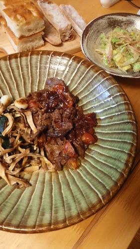 牛肉とトマトのバルサミコ炒め by nekotano