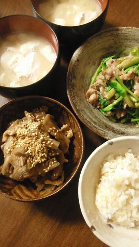 ずいきの煮物 by nekotano