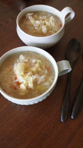 残り野菜のスープ by nekotano